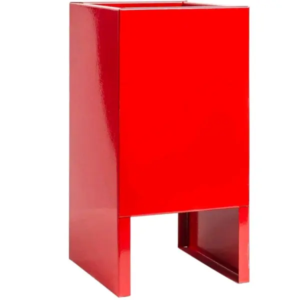 Подставка под огнетушитель напольная П-15 380x195x195 мм металл